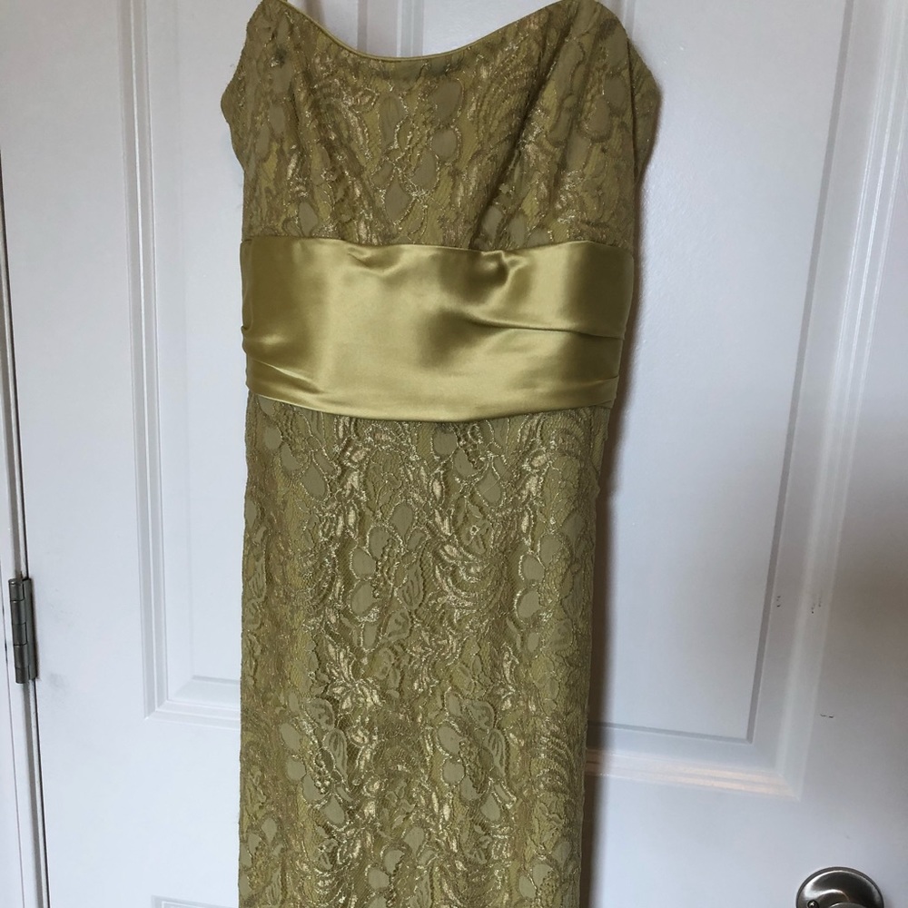 Nicole Miller Lace and satin cocktail dress